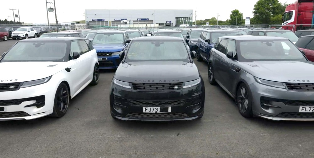 Land Rovers