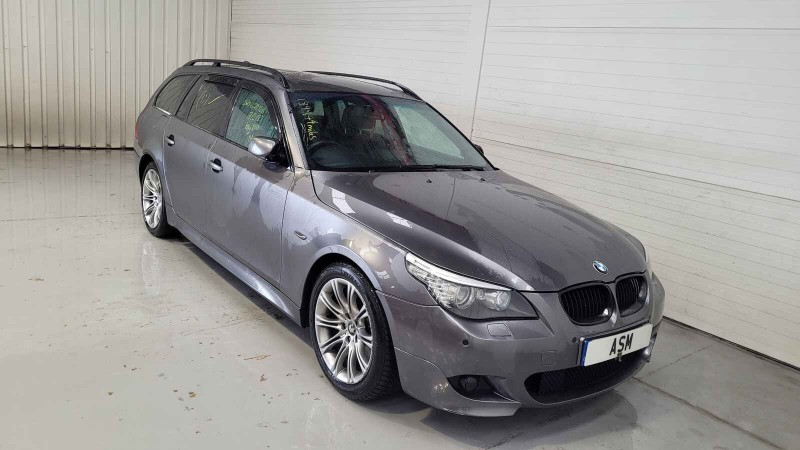 Damaged-repairable 2008 BMW 5 Series recently sold at auction