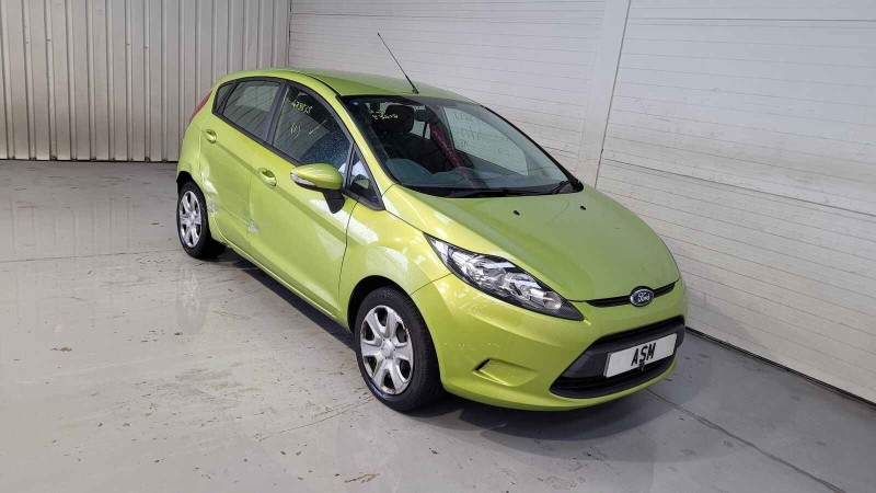 Damaged-repairable 2009 Ford Fiesta recently sold at auction