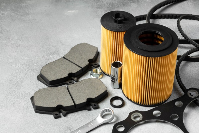 Air filters and other assorted car accessories