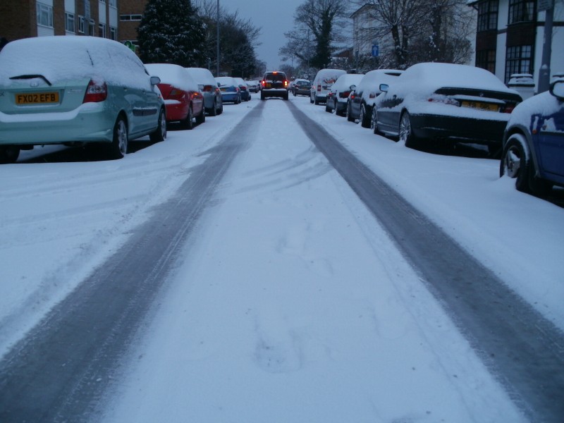 Tyre tracks