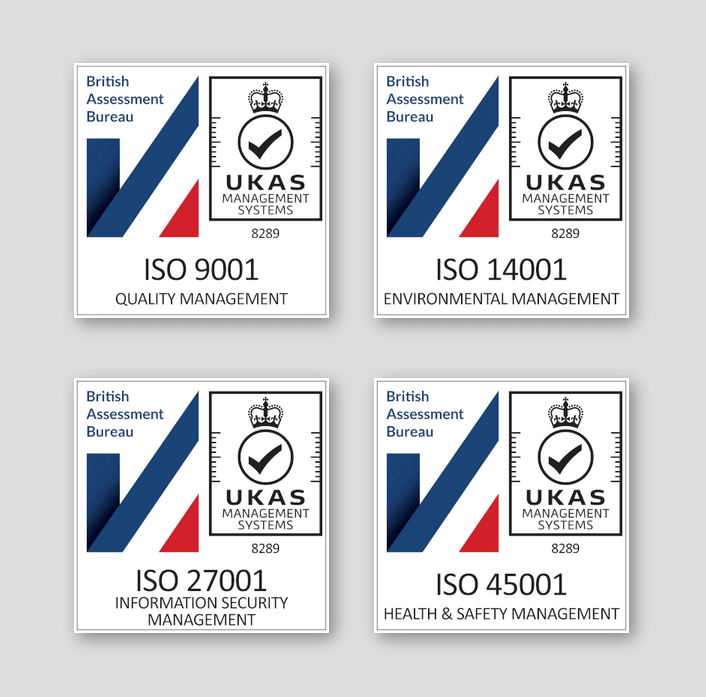 ASM Auto Recycling's ISO qualifications