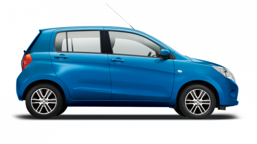 Side on view of Suzuki Celerio