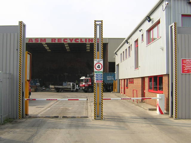 Fully concreted site at Griffin Lane in Aylesbury