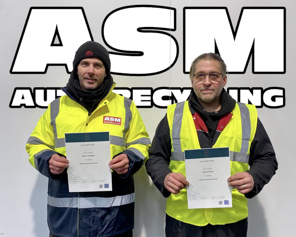 ASM employees holding certificates of qualification
