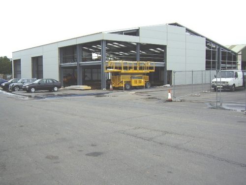 Oxford ASM Autos new site takes shape